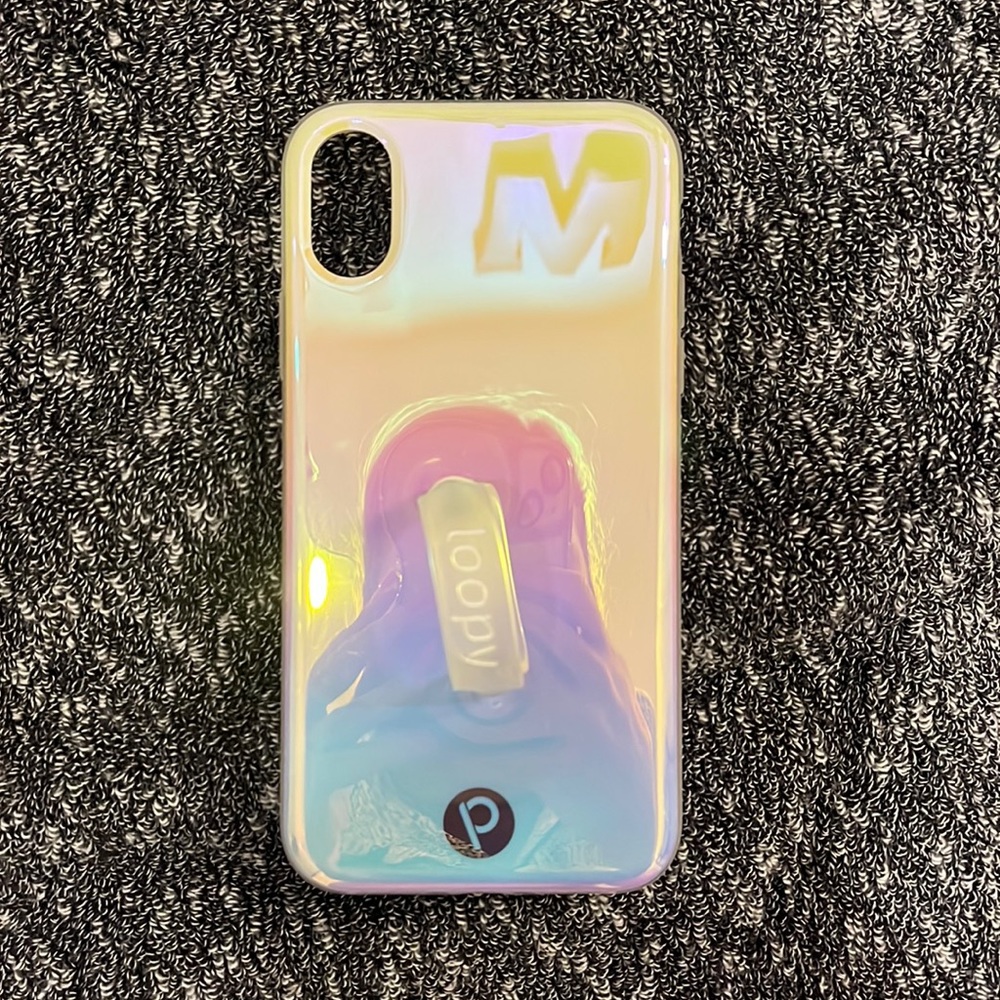 iPhone 10 loopy pearl case